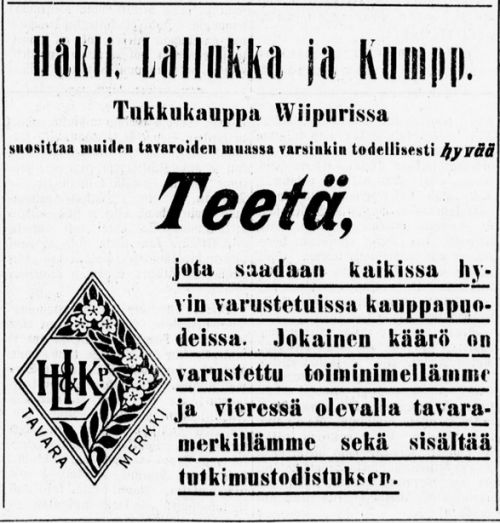 mainos 1901